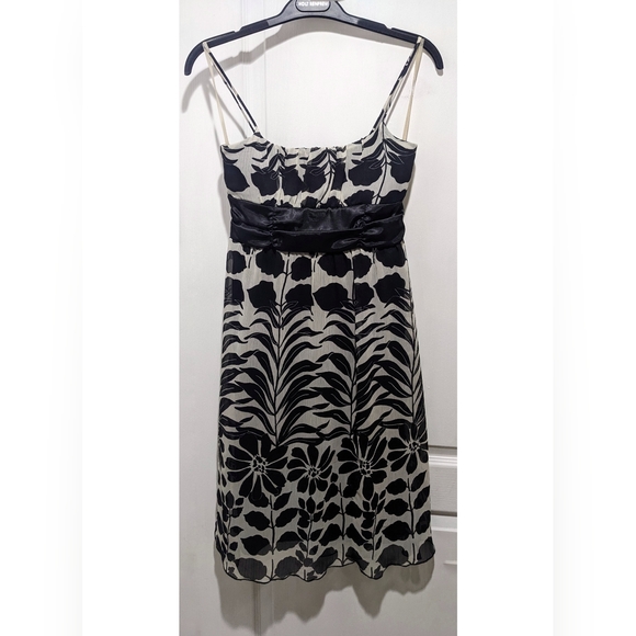 Y2K Empire Waist Printed Dress - Picture 1 of 9